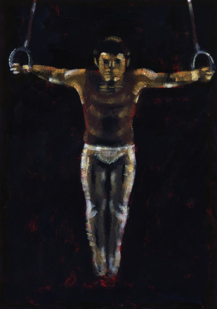 A gyűrűk, 2009 (akril) alkotó: Sara Hayward