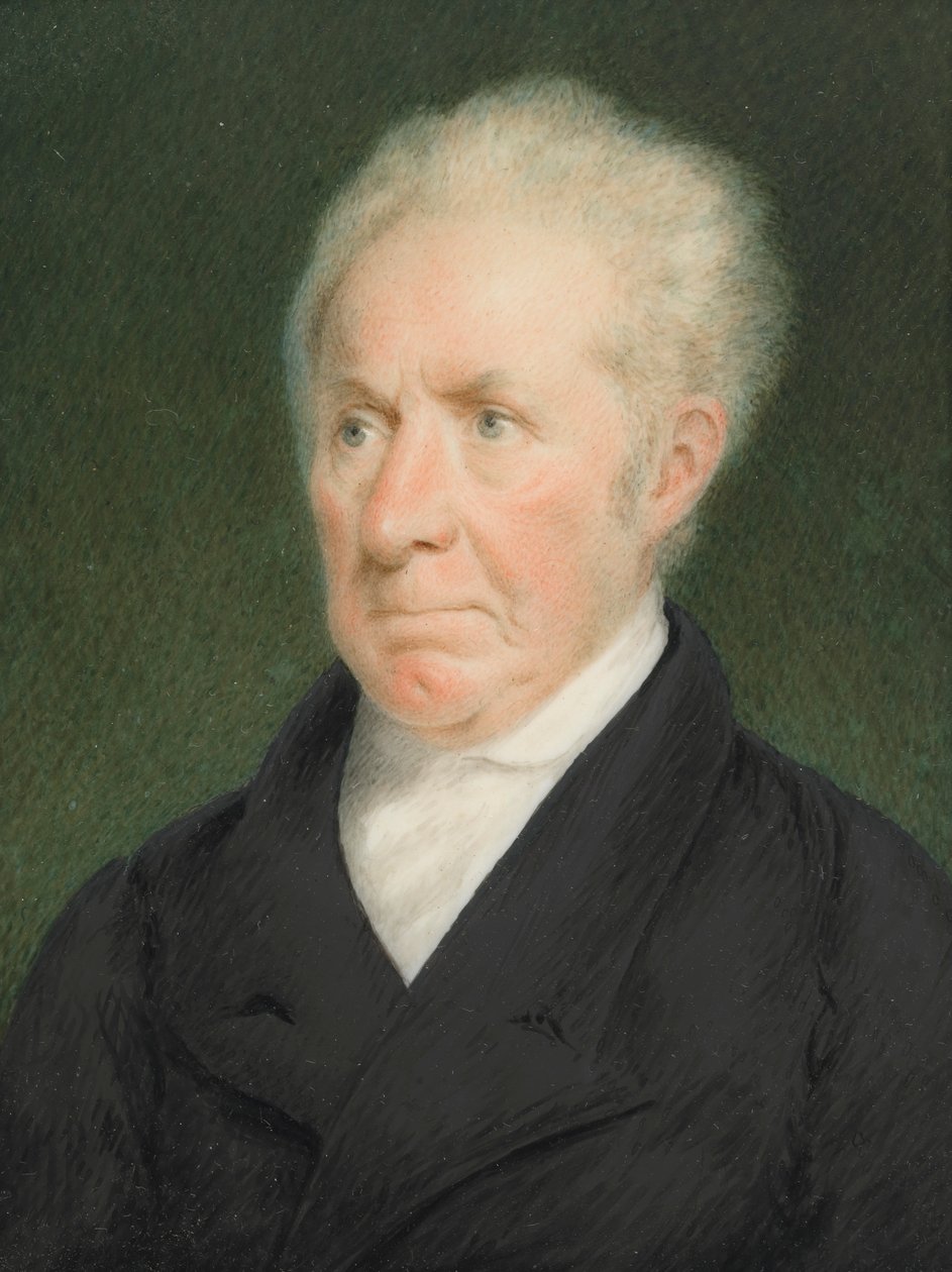 Gilbert Stuart, c. 1825. alkotó: Sarah Goodridge