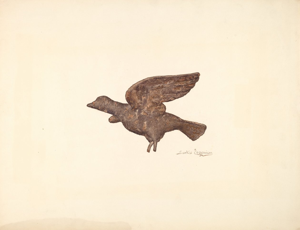 Hol, c. 1940. alkotó: Sarkis Erganian