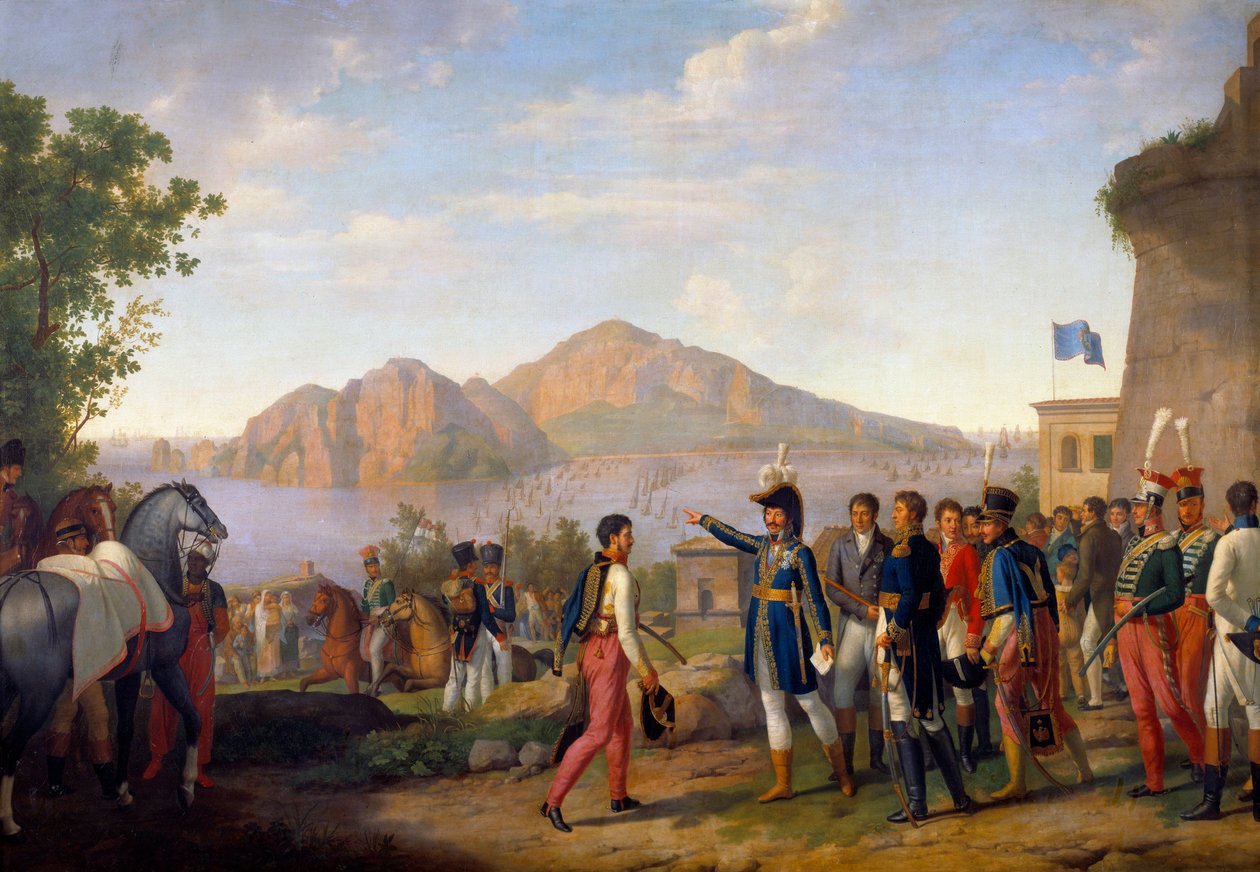 Capri elfoglalása Joachim Murat által alkotó: Schmidt