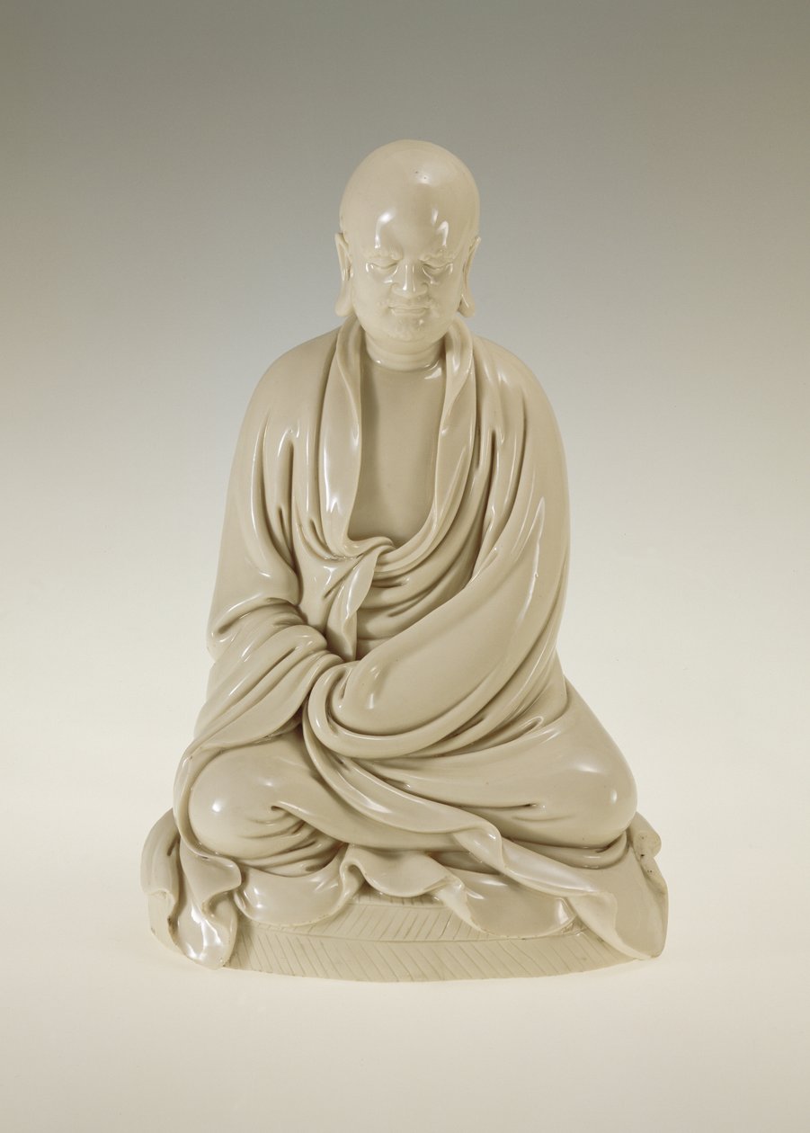 Bodhidharma (Damo), Ming-dinasztia (1368-1644) (porcelán) alkotó: School Chinese