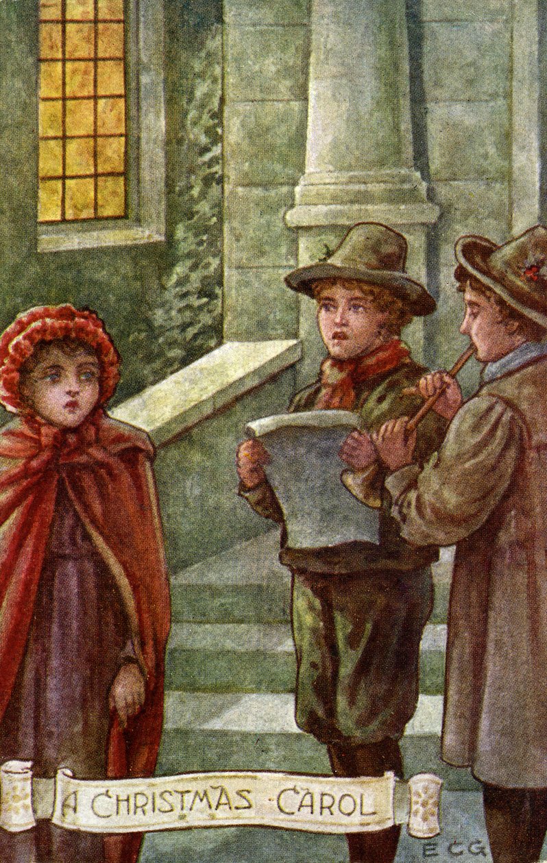 Charles Dickens "Karácsonyi ének" (nyomtatás) alkotó: School English
