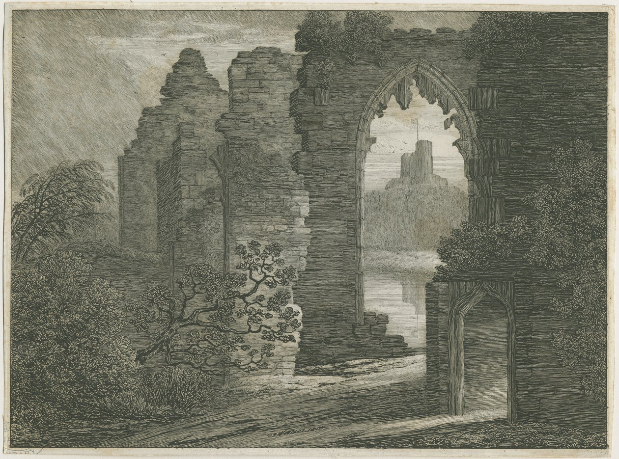 Dudley kastély – The Keep: rézkarc alkotó: School English
