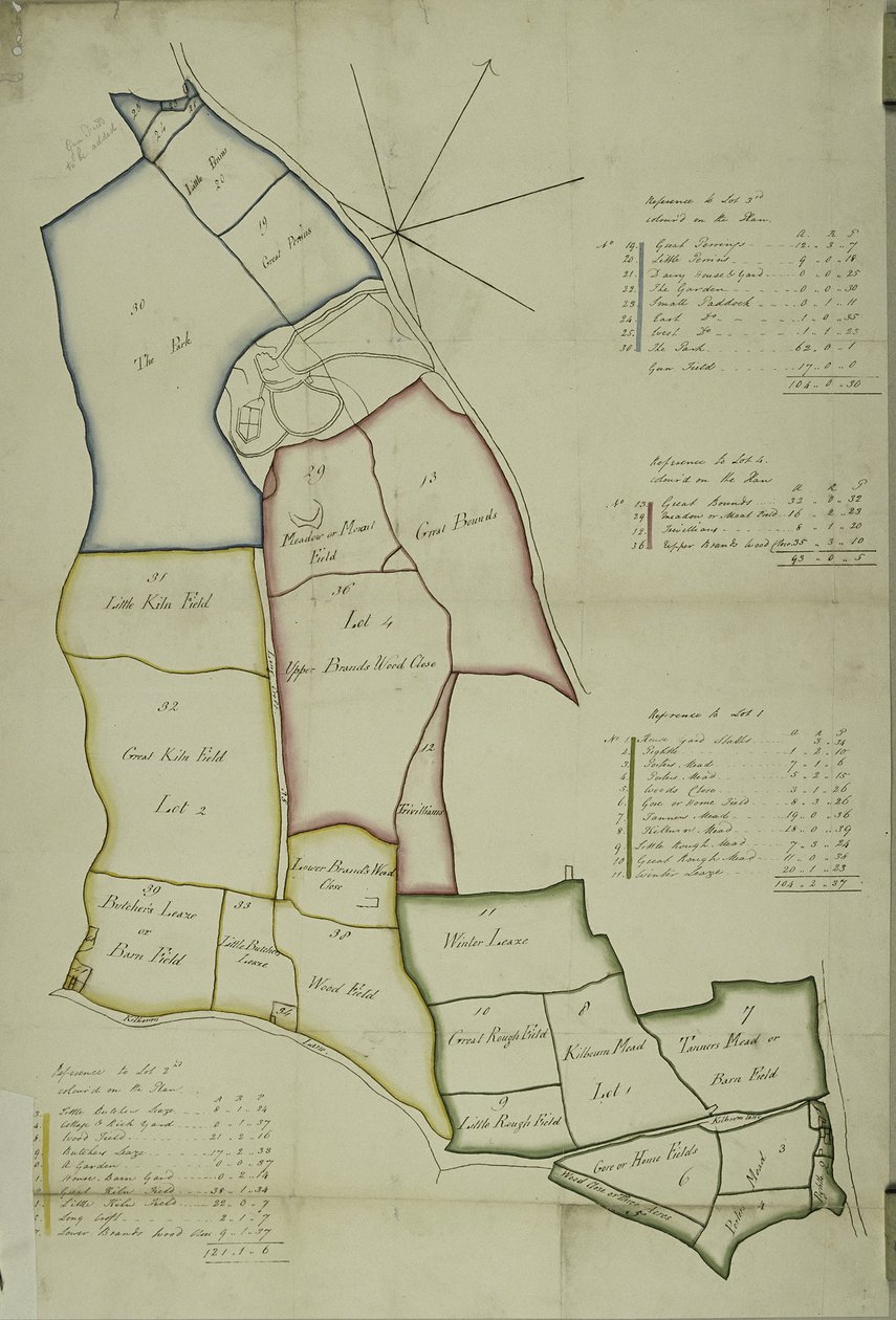 Willesden térképe, London (litho) alkotó: School English