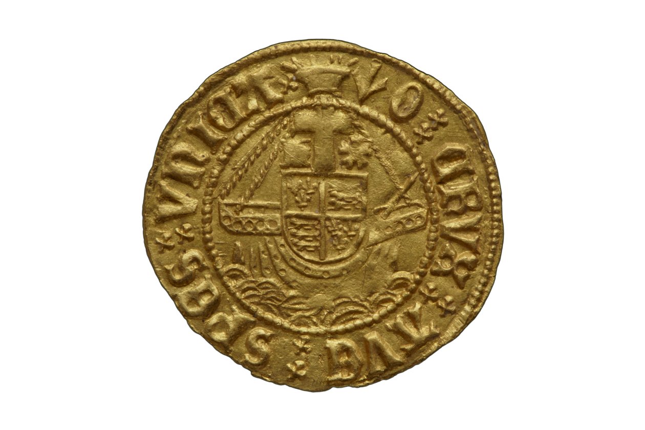 Tudor érme az Asthall Hoardból alkotó: School English