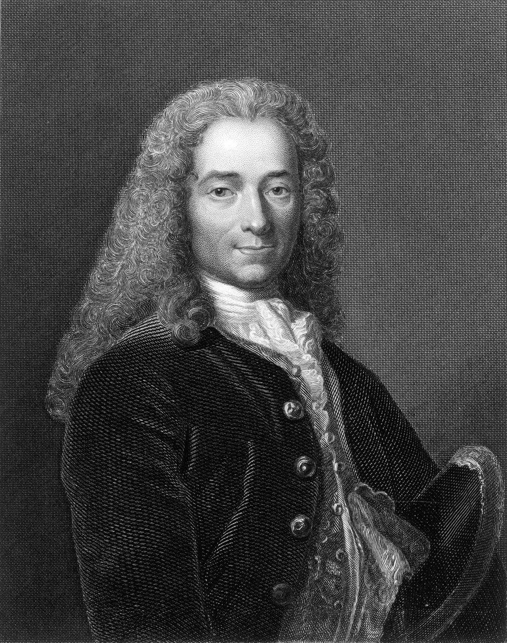 Francois Marie Arouet alias Voltaire (metszet) alkotó: School French
