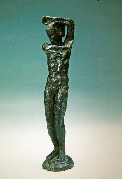 Álló figura (bronz) alkotó: School French