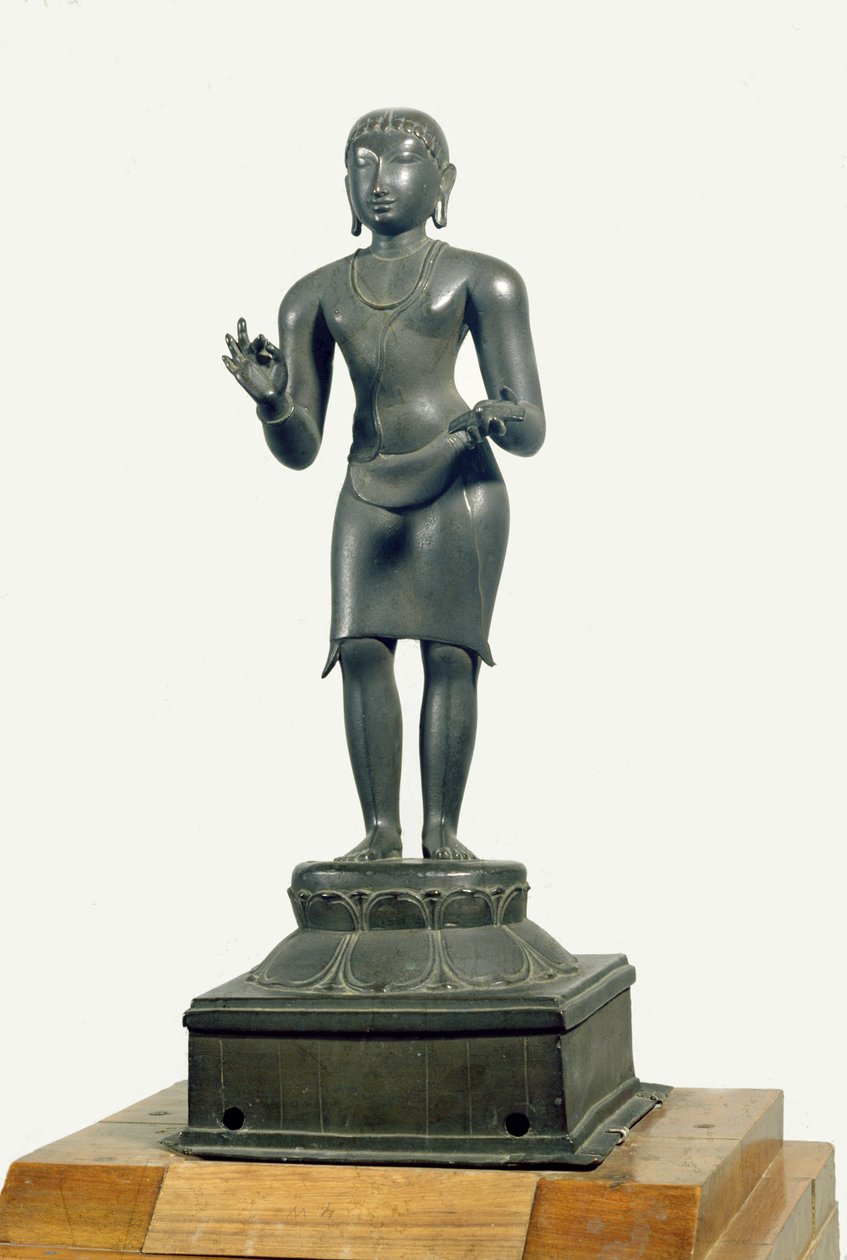 Kali, Tamil Nadu, késői (bronz) alkotó: School Indian