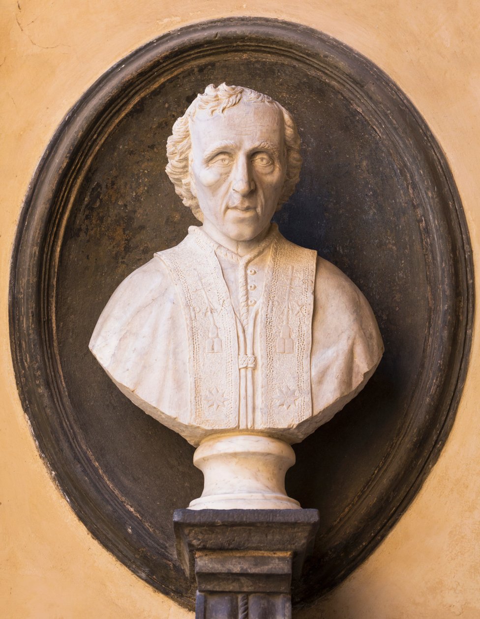 Pius pápa mellszobra VII alkotó: School Italian