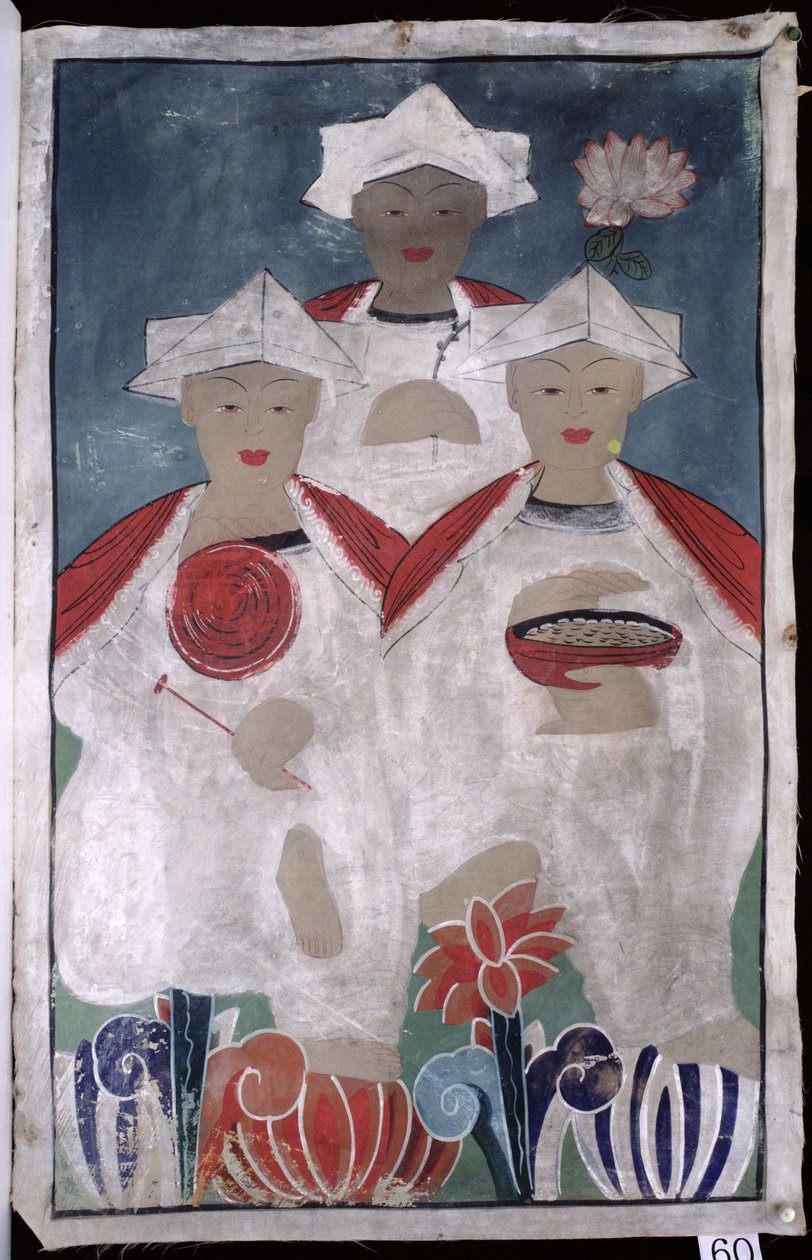 Simbul Jeseok (természetes pigment selyemre) alkotó: School Korean