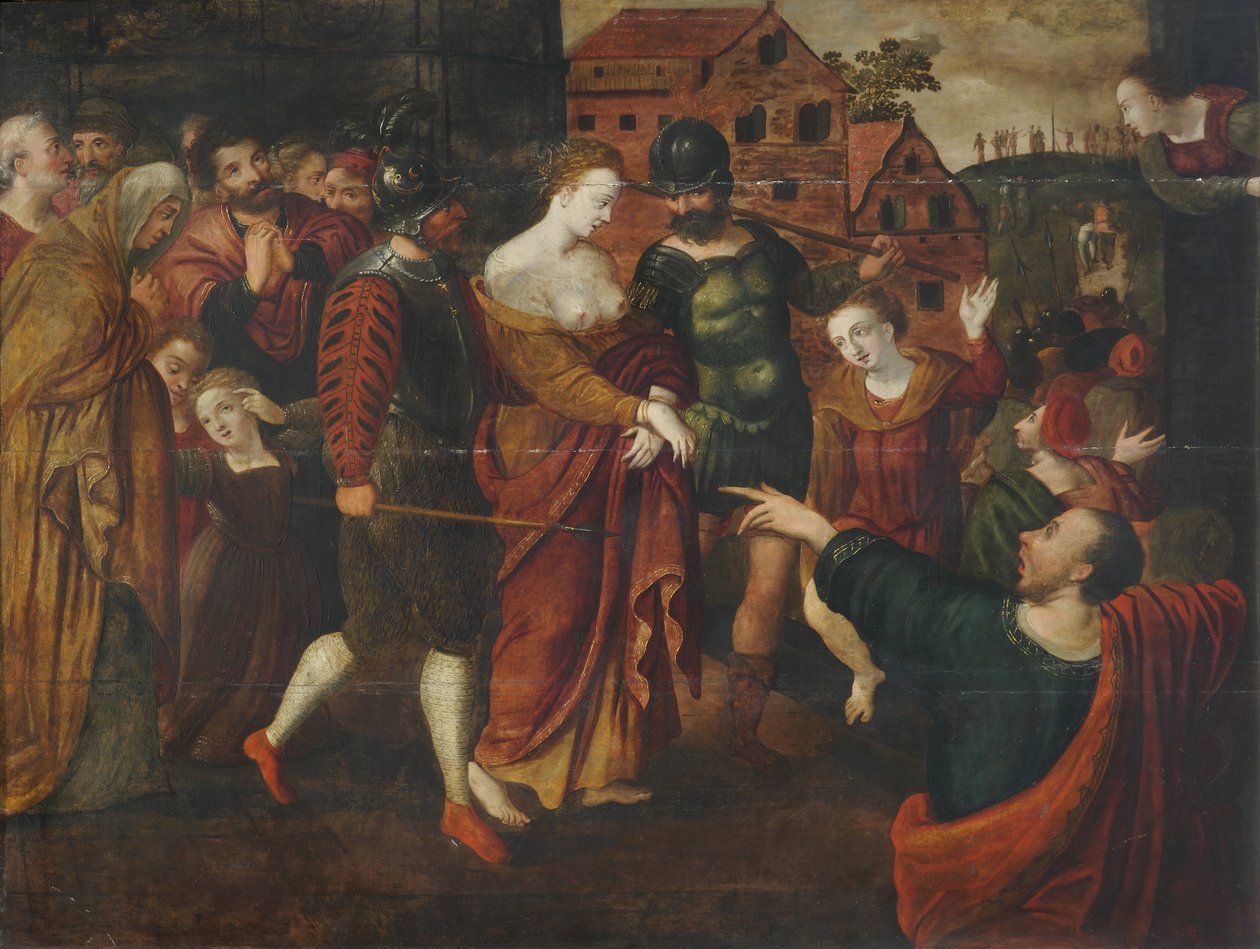 St. Agatha (olaj, panel) alkotó: School Netherlandish
