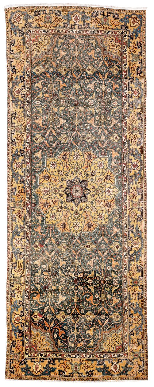 Medallion szőnyeg (textil) alkotó: School Persian