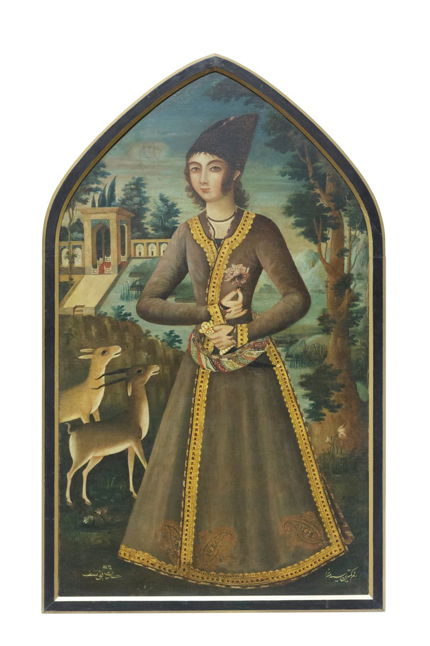 Szent József, Seyyed Mirza (olaj, vászon) alkotó: School Qajar