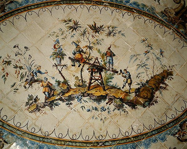 Azulejos csempe (kerámia) alkotó: School Spanish