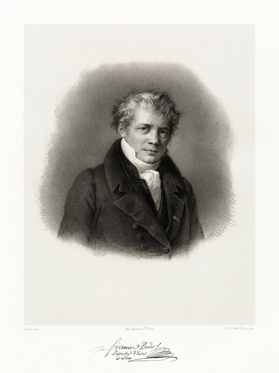 Firmin Didot, 1865-66 alkotó: Schultz