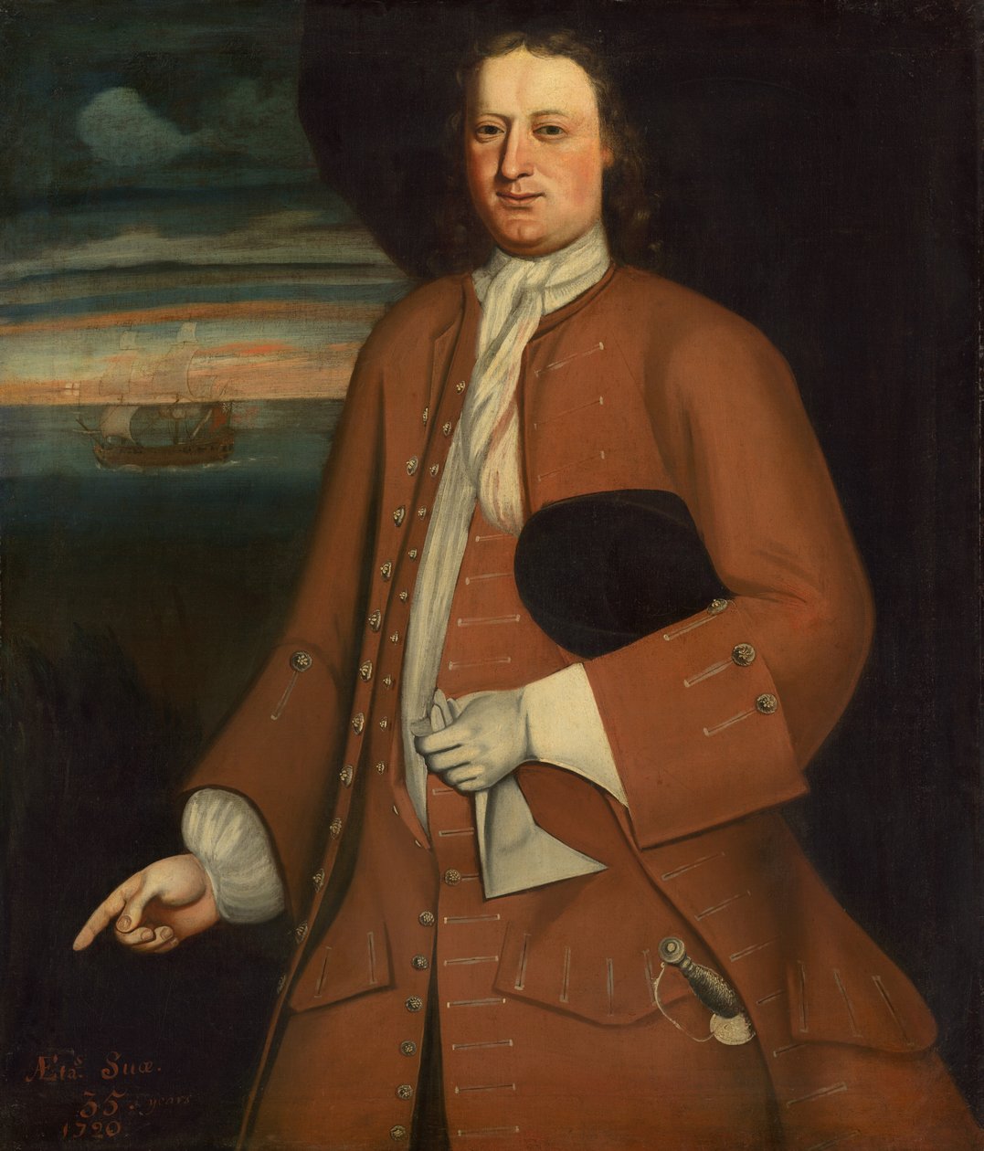 Mr. Willson, 1720 alkotó: Schuyler Limner