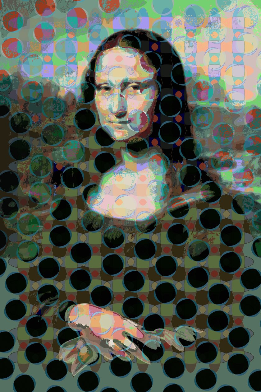 Mona Lisa (digitális) alkotó: Scott J. Davis