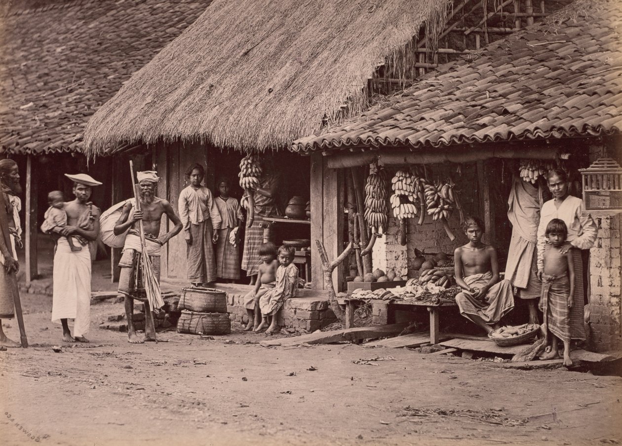 Gyümölcsárusok alkotó: Scowen and Co.