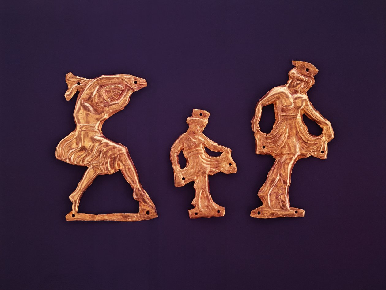 Demeter istennő táncosai (arany) alkotó: Scythian