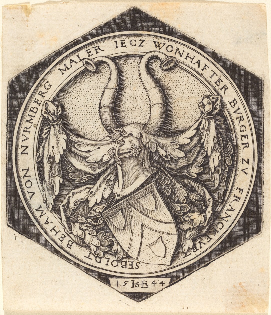 H.S. címere Beham alkotó: Sebald Beham
