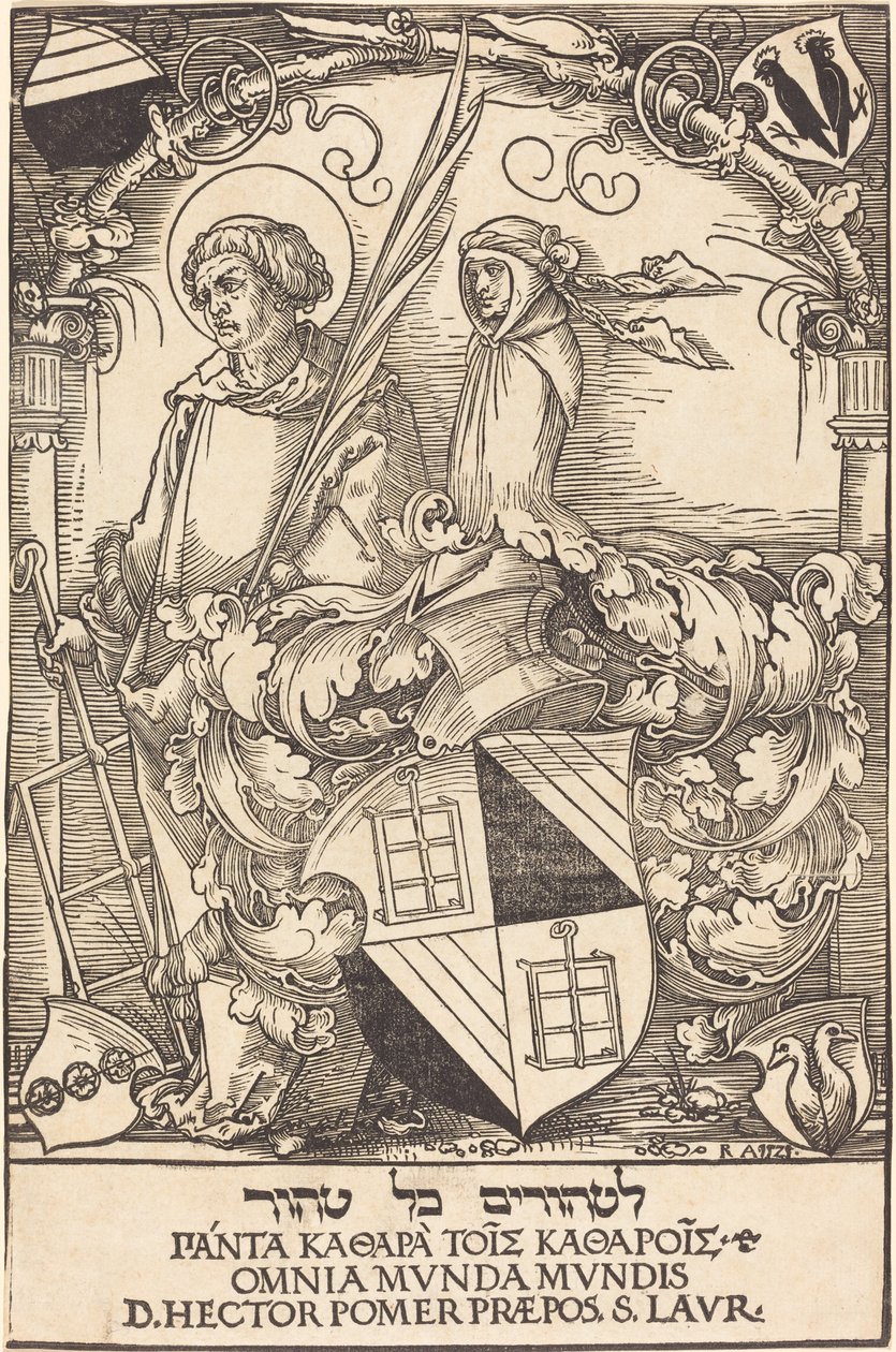 Hector Pomer címere alkotó: Sebald Beham