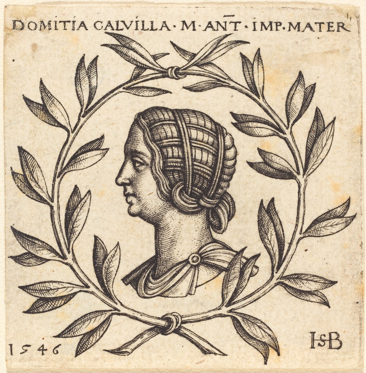 Domitia Calvilla alkotó: Sebald Beham