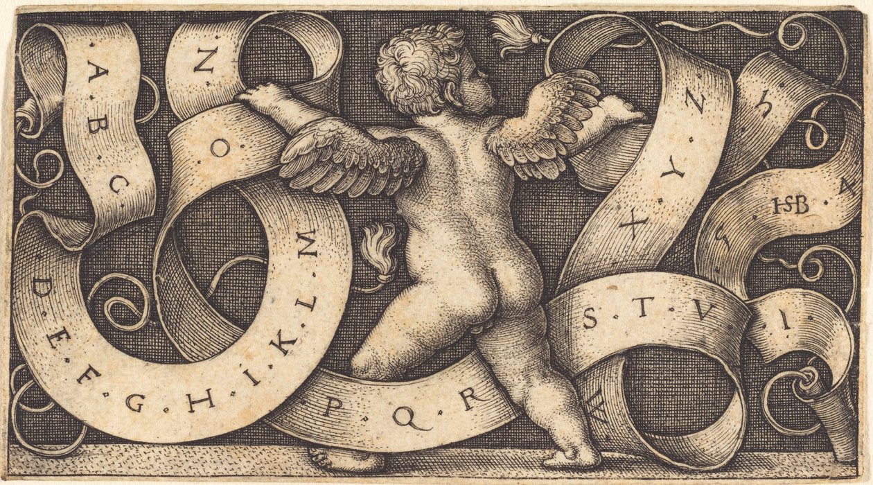 Zseni ábécével alkotó: Sebald Beham