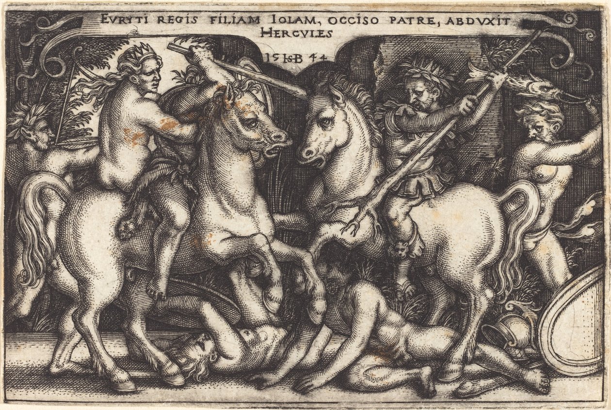 Herkules és Iole alkotó: Sebald Beham