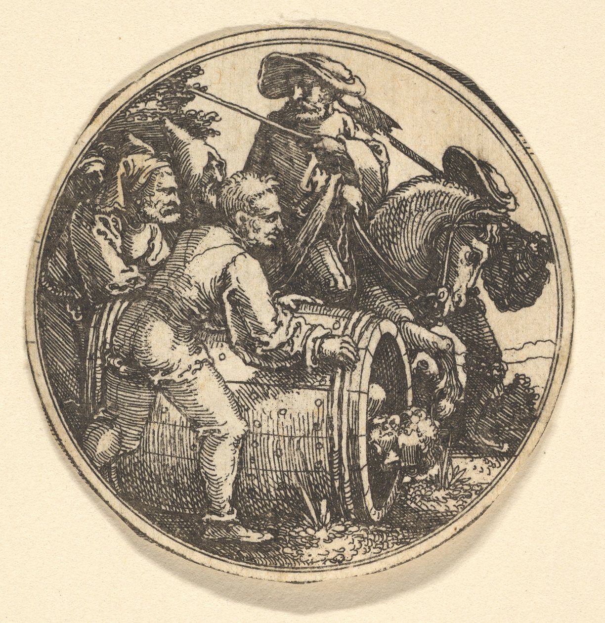 Regulus, 1500-1550. alkotó: Sebald Beham