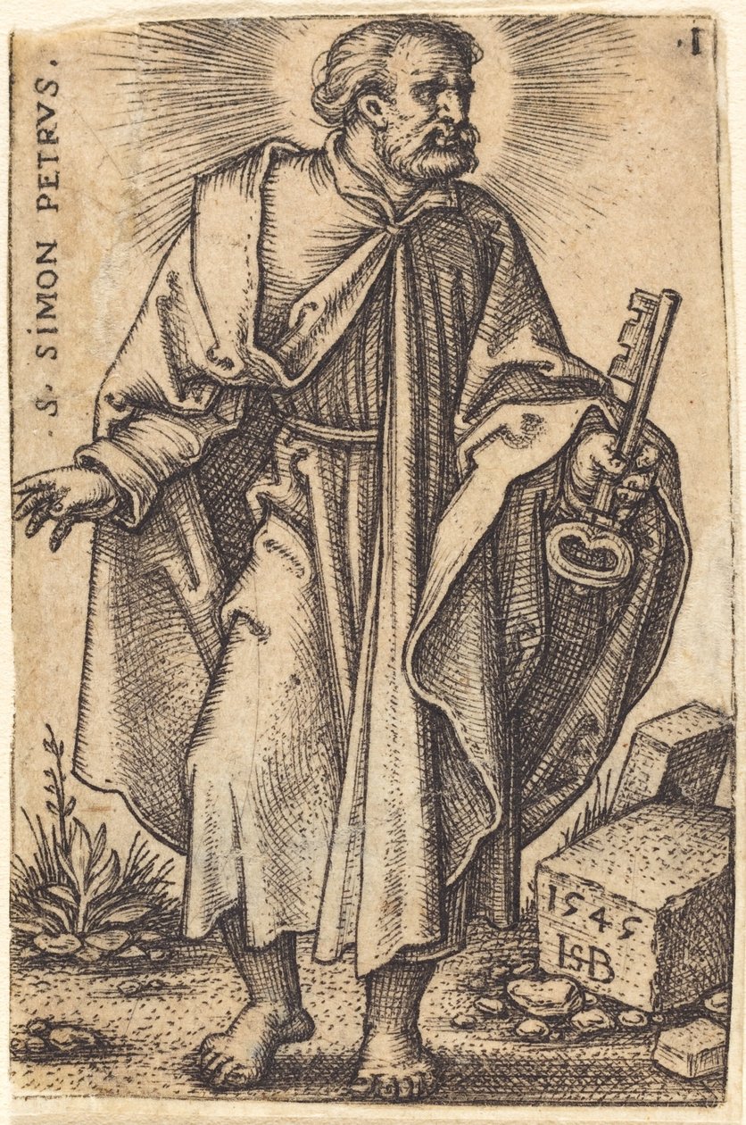 Simon Péter alkotó: Sebald Beham