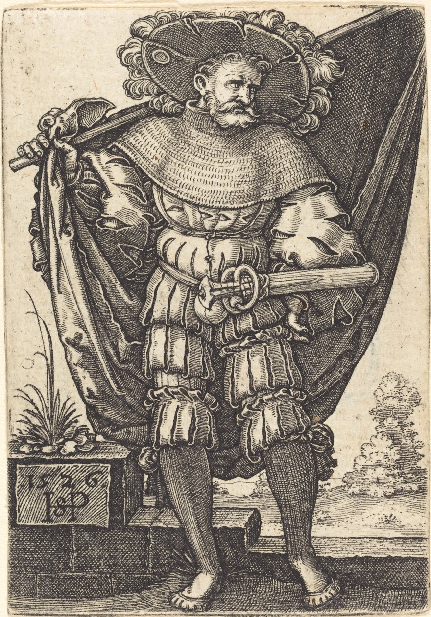 Szabványhordozó alkotó: Sebald Beham