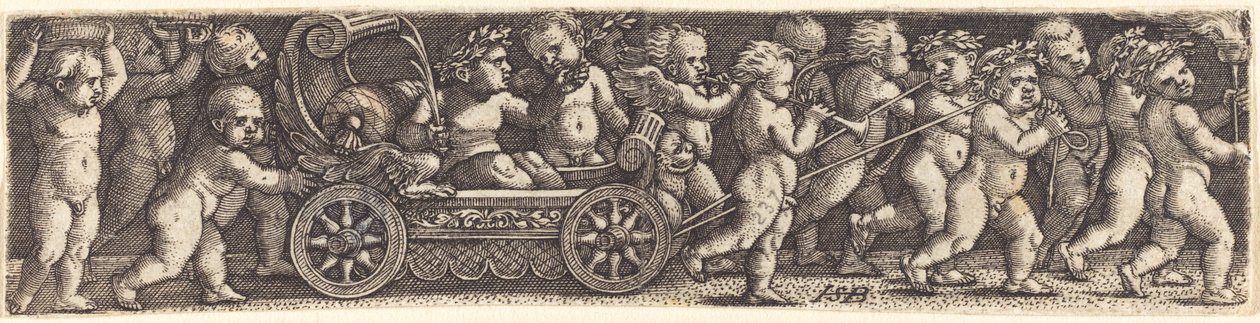 Gyerekek Diadalmenete alkotó: Sebald Beham