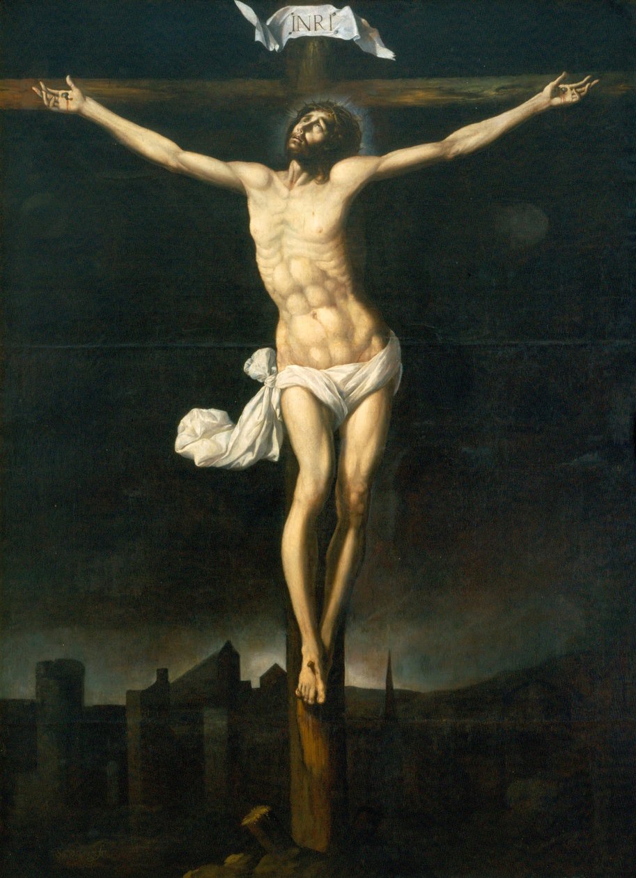 Krisztus a kereszten alkotó: Sebastian Lopez de Arteaga