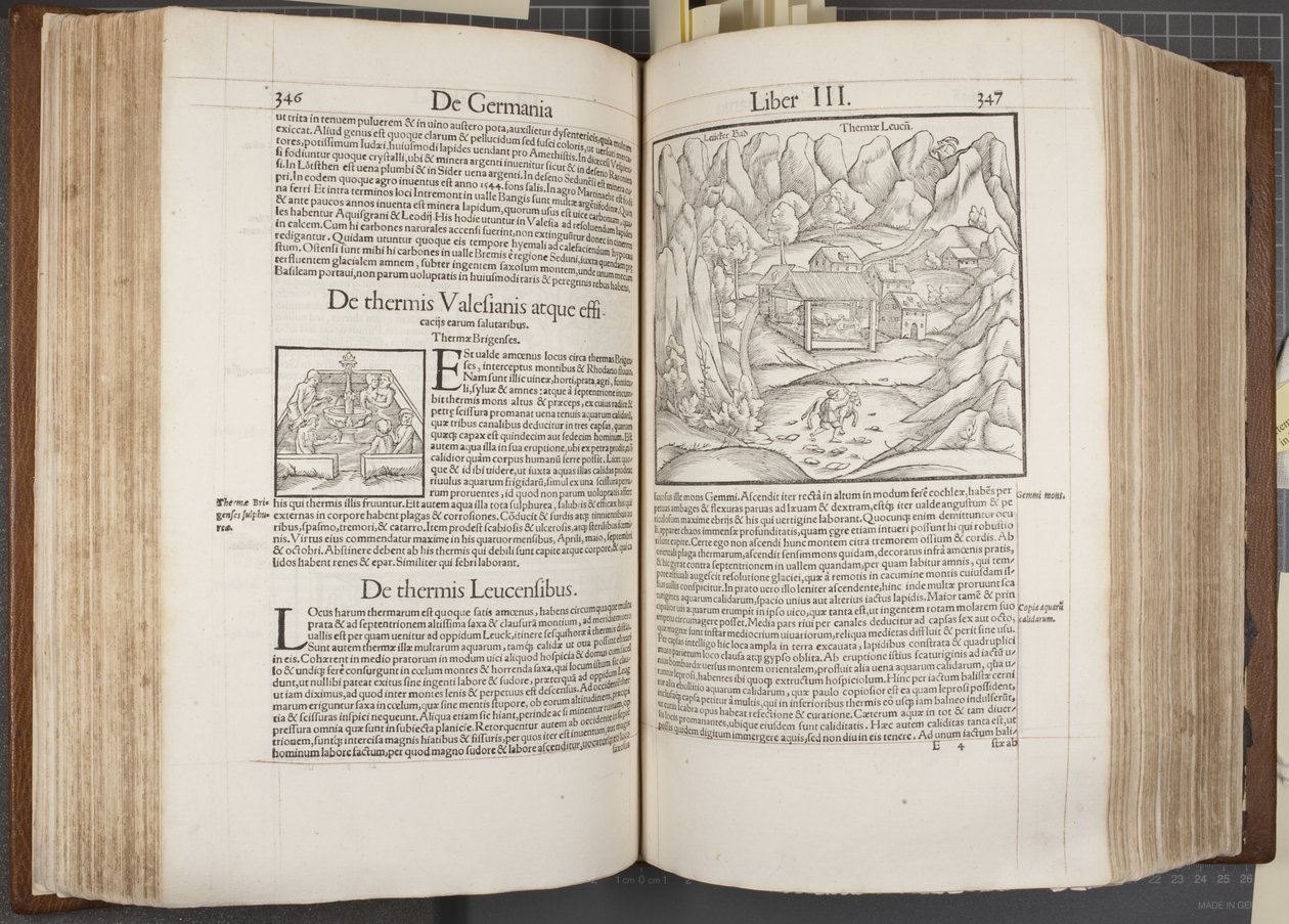Cosmographia, Fol 346-347, 1544 alkotó: Sebastian Munster