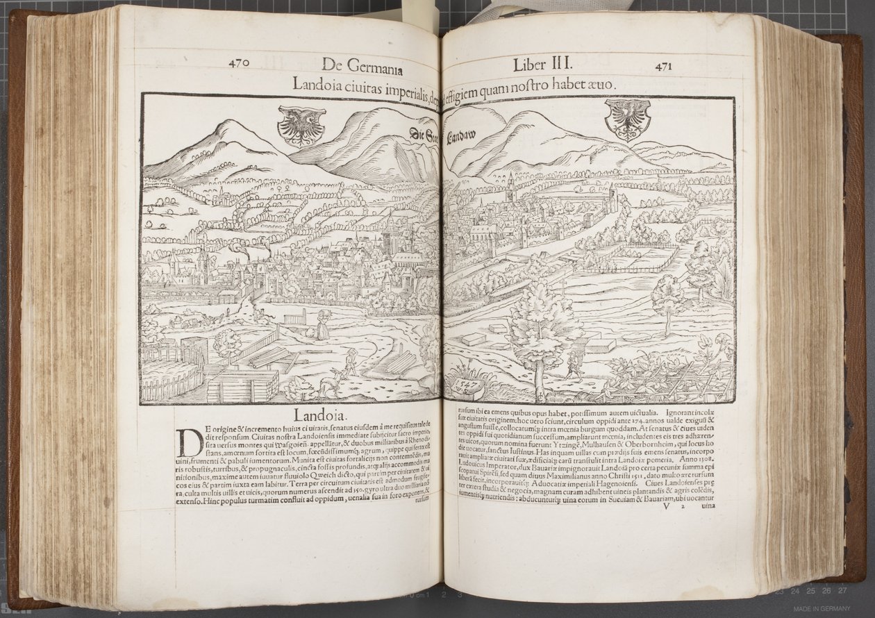 Cosmographia, Fol 470-471, 1544 alkotó: Sebastian Munster