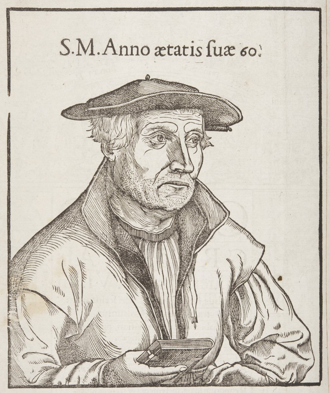 Cosmographia, a címlap hátoldala, 1544 alkotó: Sebastian Munster
