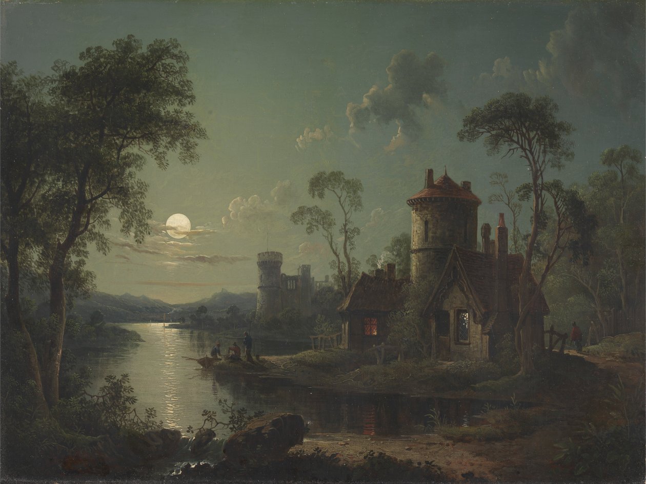 Folyói jelenet alkotó: Sebastian Pether