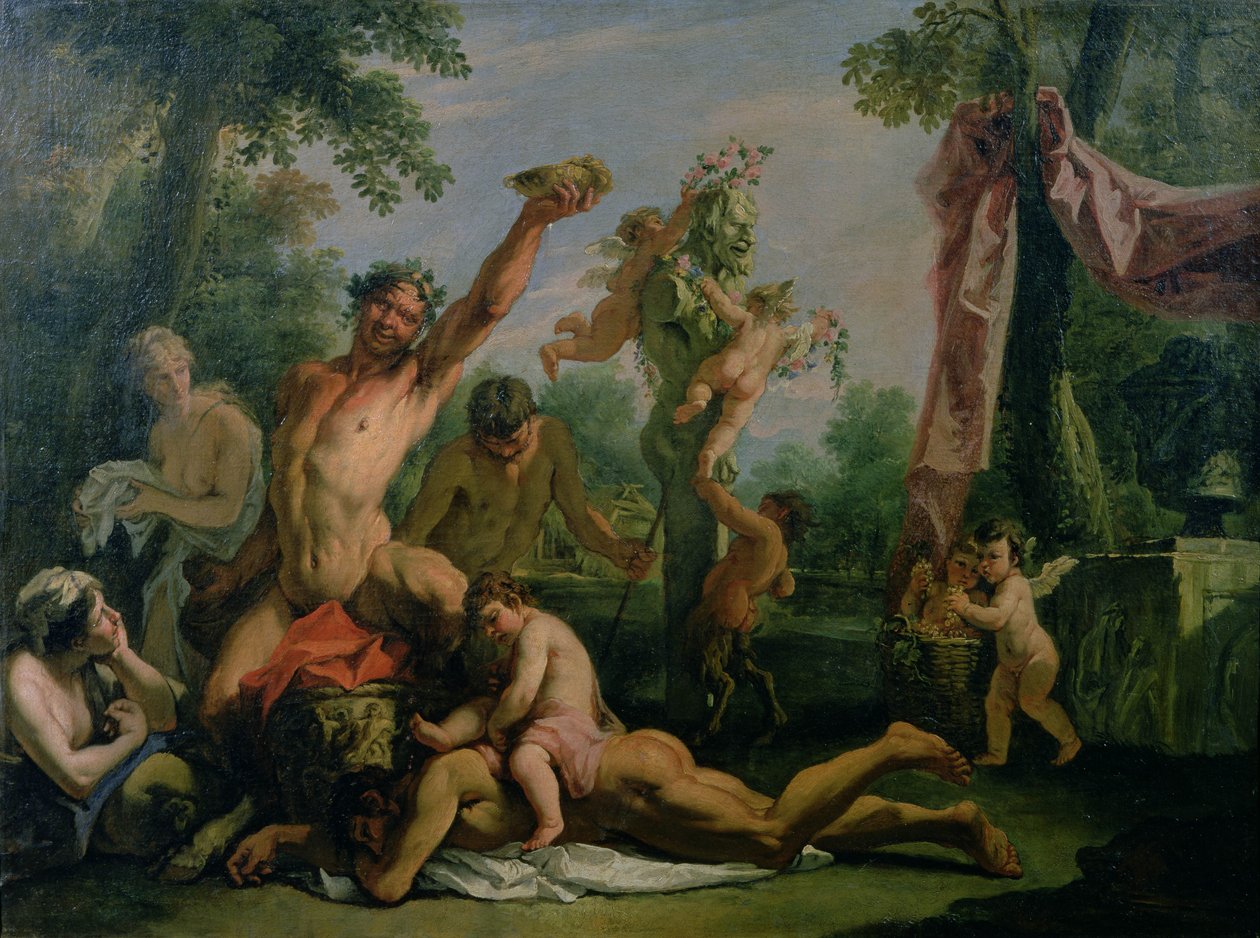 Bacchanalia alkotó: Sebastiano Ricci