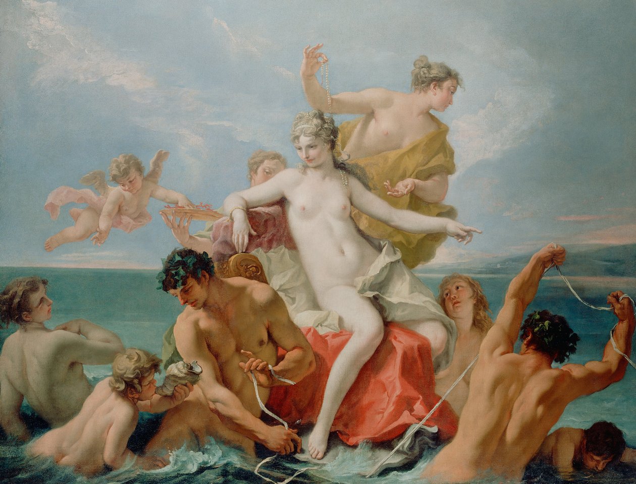A tengeri Vénusz diadala alkotó: Sebastiano Ricci