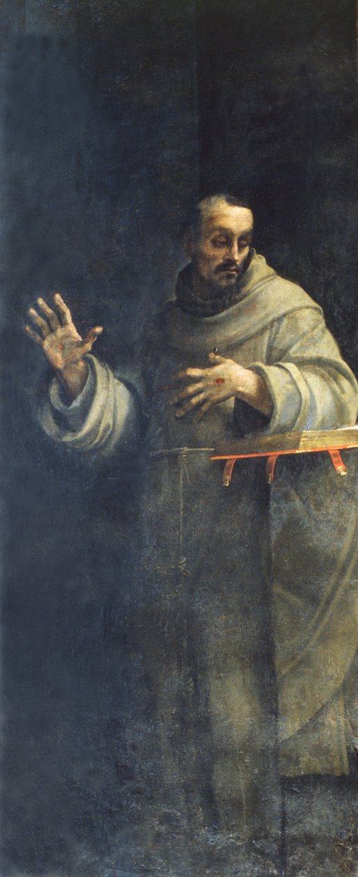 Assisi Szent Ferenc, 1510-20-as évek alkotó: Sebastiano del Piombo