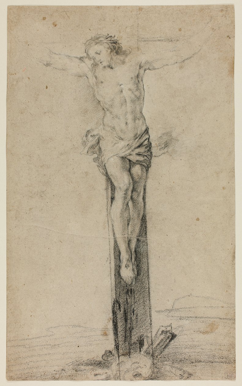 Krisztus a kereszten alkotó: Sebastiano Conca