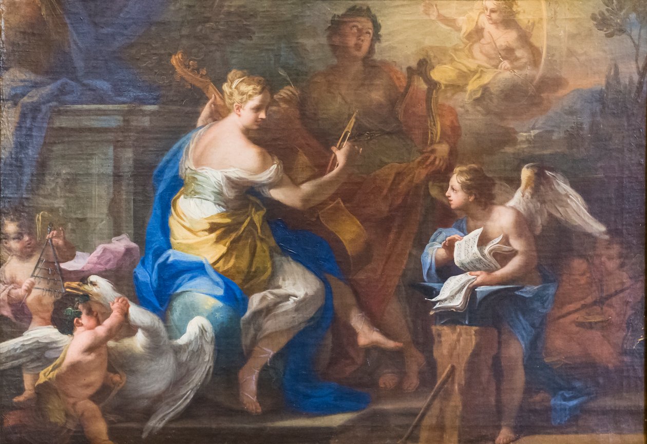 Zene és költészet alkotó: Sebastiano Conca
