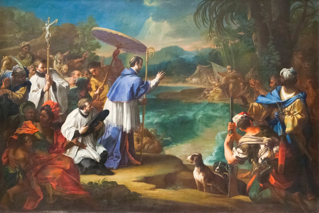 Szent Toribio csodája alkotó: Sebastiano Conca