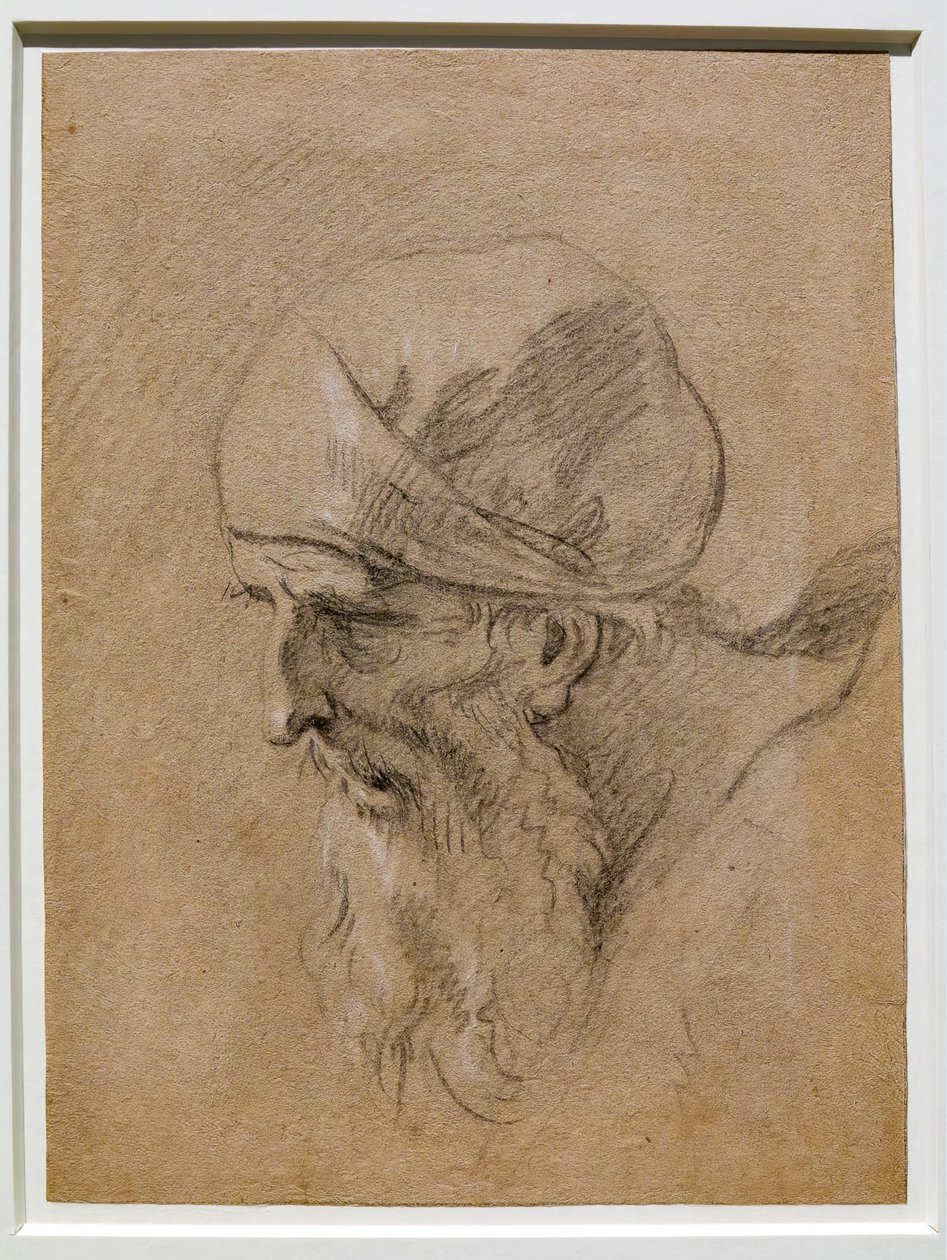Egy öregember feje alkotó: Sebastiano Ricci