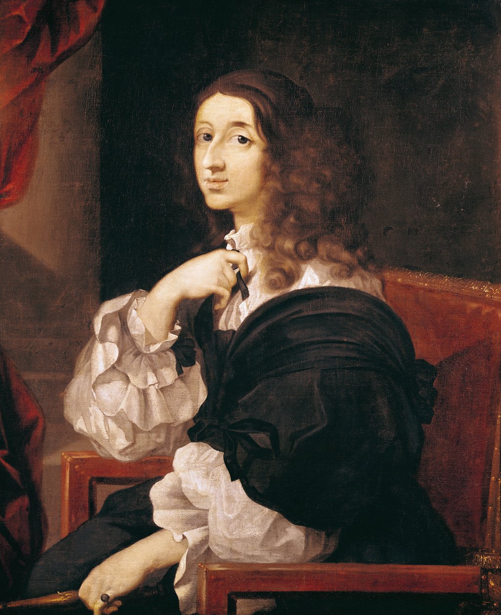 Krisztina svéd királynő (1626-89) alkotó: Sébastien Bourdon