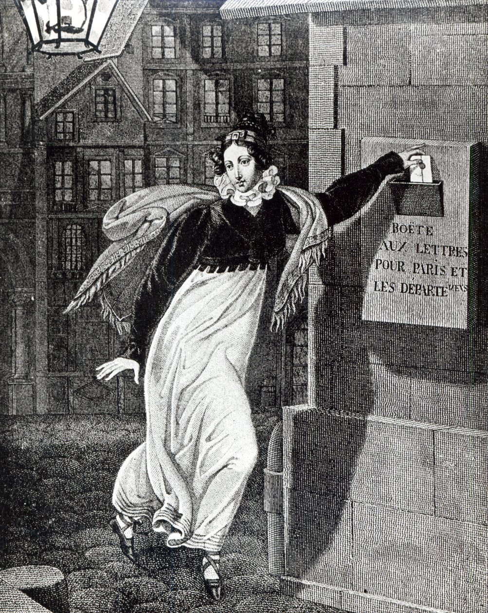 „A titkos üzenet”, 1820 körül alkotó: Sebastien Coeure