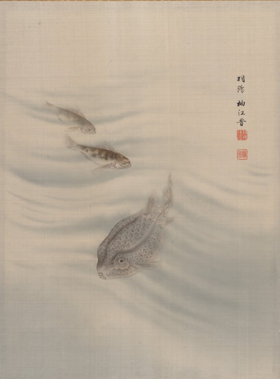 Halak, kb. 1890-92. alkotó: Seki Shuko
