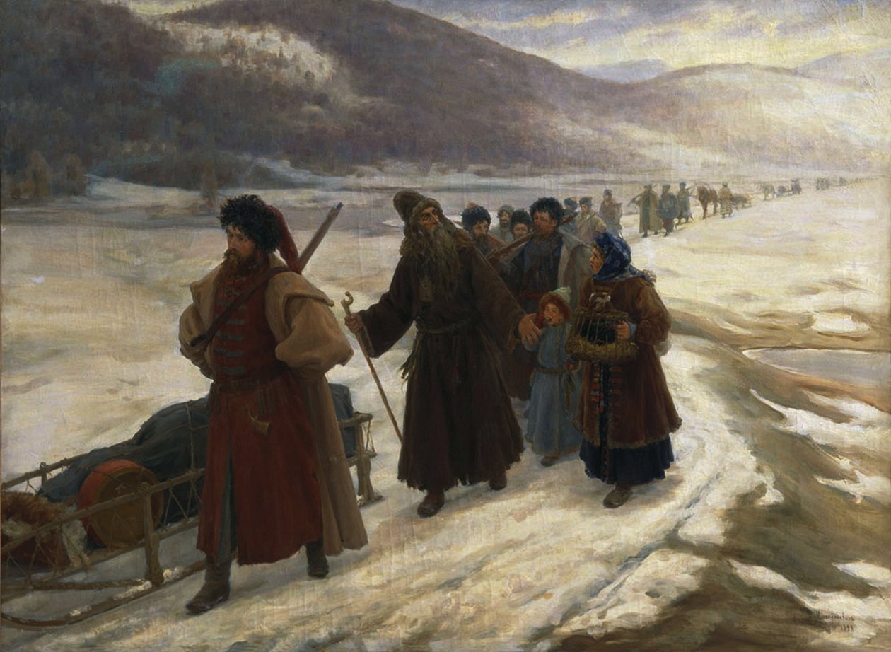 Út Szibériába alkotó: Sergei Dmitrievich Miloradovich