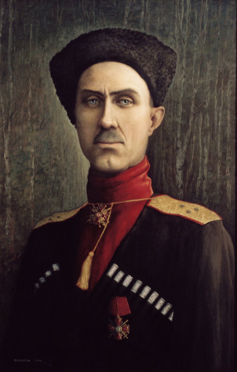 Pjotr ​​Nyikolajevics Wrangel báró tábornok, 2004 alkotó: Sergey Lvovich Masalygin