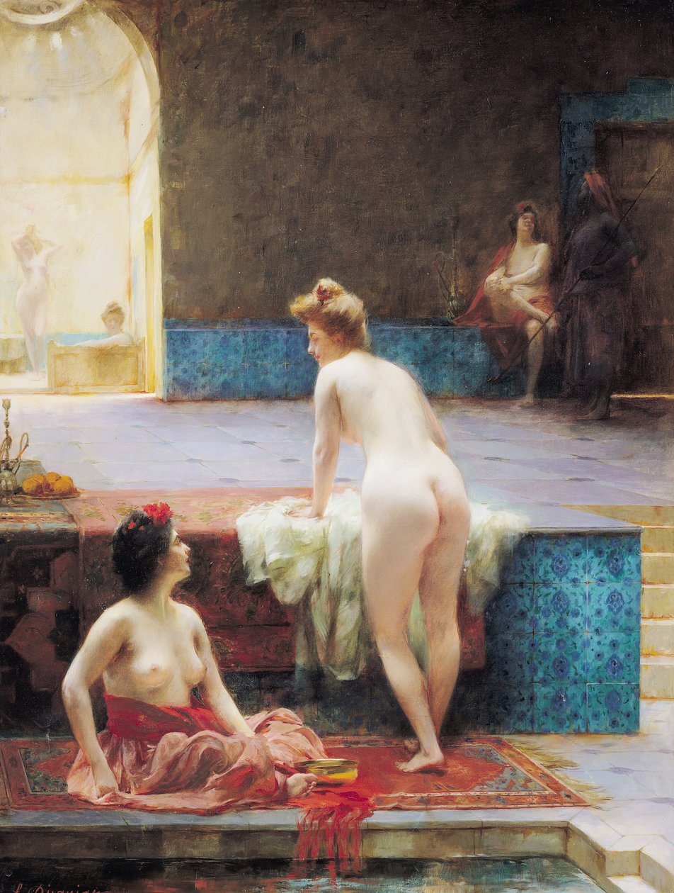 A törökfürdő, 1896 alkotó: Serkis Diranian